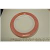 Image 2 : 3 Pyrex Flamingo Rimmed Dinner Plates