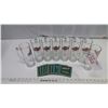 Image 2 : (8) Great West Brewing Company Beer Glasses & Cardboard Coasters
