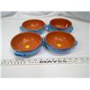Image 1 : Blue Ceramic Soup Bowls - 4