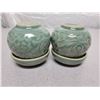 Image 4 : Pair of beautiful Korean celadon sage green teacups