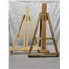 Image 1 : Pair of tabletop art easles