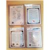 Image 2 : 4 CHECKLIST CARDS