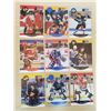 Image 1 : 9 X 1990-91 PRO SET ROOKIE CARDS