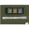 Image 1 : 3X German Hitler Stamps - 1, 3, 4 PFG (mint never used)