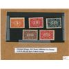 Image 1 : 1923 5X German Weimar Hyper Inflation Era Stamps - 5, 10, 50, 100, 200 Mark Valued Stamps