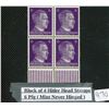 Image 1 : 4X Hitler Head Stamps 6 PFG (mint never used)
