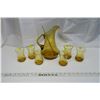 Image 8 : Vintage Amber Juice Set