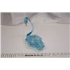 Image 4 : Blue Art Glass Swan Candy Dish