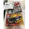 Image 1 : 1957 Corvette Model - Opened All Pieces There