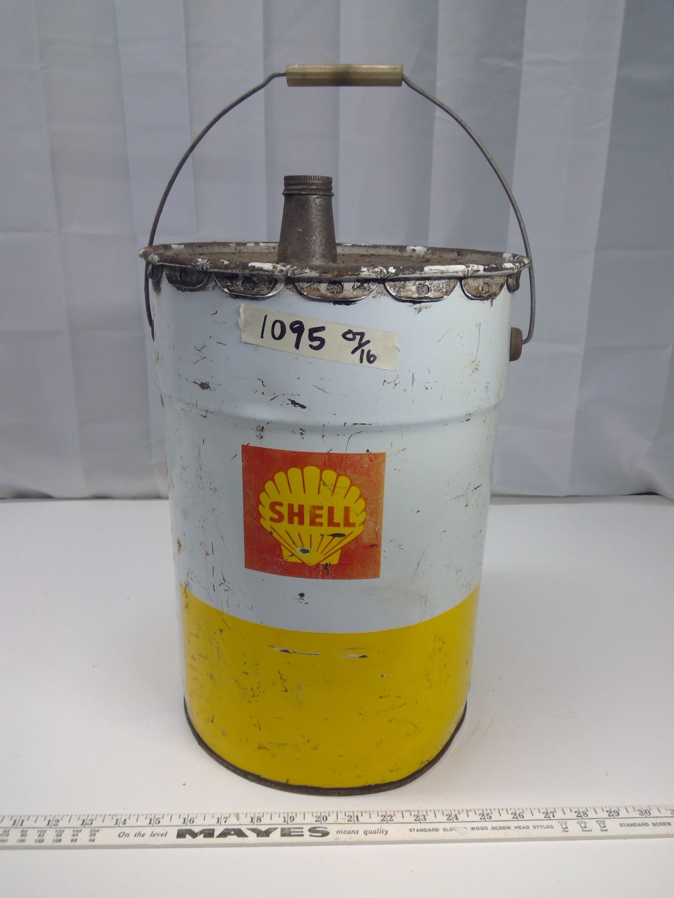 5 Gal Shell Pail w/ Lid - Schmalz Auctions