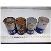 Image 2 : 4x Gulflube XHD Motor Oil Tins (One w/ Content)