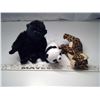 Image 1 : 3 Jungle Animal Plushies - Gorilla, Jaguar, Panda