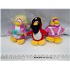 Image 1 : 3 Club Penguin Plushies
