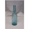 Image 2 : Aqua Coloured Long Neck Bottle - Antique