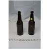 Image 1 : 2 Brown Long Neck Bottles - Riedle Brewery Ltd. - Winnipeg, MB