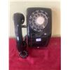 Image 1 : Rotary Wall Telephone in Black