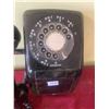 Image 2 : Rotary Wall Telephone in Black