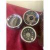 Image 2 : 4 PC- BF Goodrich Radio, (2) Car Clocks, & (1) Tachometer