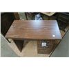 Image 2 : Single Pedestal Wood Desk - 20x36x30H"