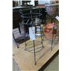 Image 2 : 2 Wire Frame Plant Shelves - 11" Across x 31" Tall