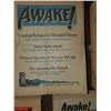 Image 3 : LOT OF AWAKE! JW MAGAZINES 1940'S, 50'S, 80'S