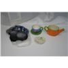 Image 1 : Small Teacup Planter, Small Watering Can Planter, Ring Holder & Lot of Candle Holders