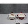 Image 1 : Santa/Snowman Christmas bowls