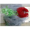 Image 2 : Green/Red/Silver Mesh Ribbon
