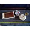 Image 2 : Kitchen Lot - Paper Towel Holder, Dip Chiller, Wooden Crate