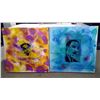 Image 2 : (2) Inspirational Water Art Canvas Paintings Approx. 19.5"x19.5"