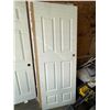 Image 2 : 3 White Exterior Doors 30"w x 80"H