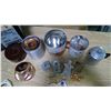Image 3 : Canister Lot (Cookie Cutters, Triple Sifter, Etc)