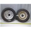 Image 1 : 2 Tires w/ Rims, 5.30-12 (Good Year and Kenda)