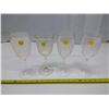 Image 1 : 4 Plastic Wine Glasses