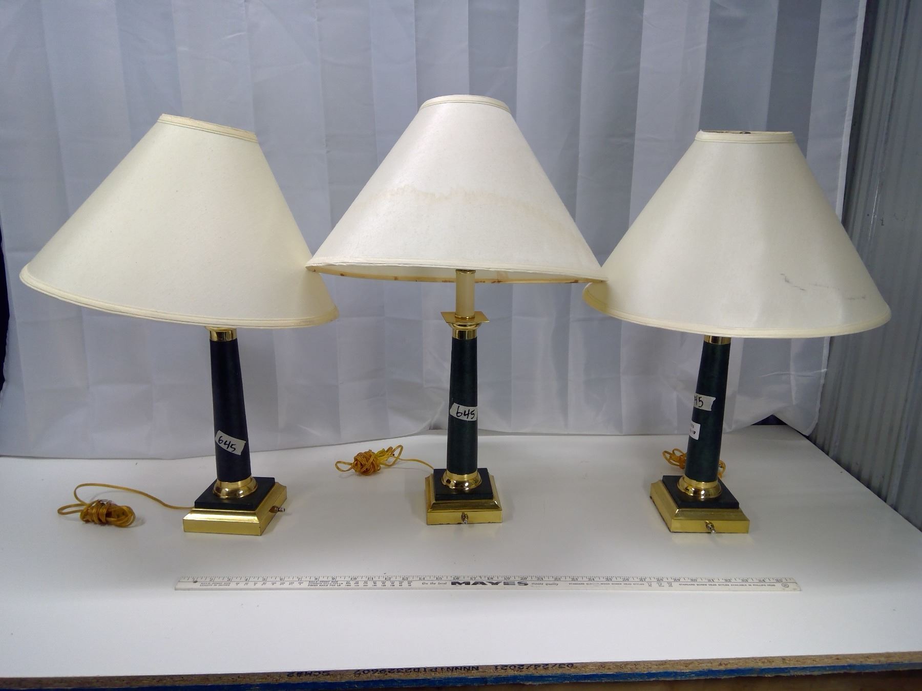 Three Lamp Set Set of 3 Lamps