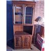 Image 1 : Glass Door China Cabinet - 30 1/2 x 16 x 76H "