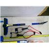 Image 4 : Lot of Misc. Items - Exercise Equipment, Windshield Scraper, Filing Supplies, and Slingshots