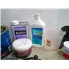 Image 2 : Lot of Misc. - Methyl Ethyl Ketone, Paint Thinner, Water Proofing, etc.