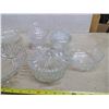 Image 3 : 9 Pieces of Crystal/Glassware (Bowls)