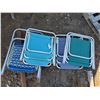 Image 4 : 4 Folding Lawn Chairs