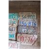 Image 2 : Sask License Plates - Most Are Late 60's, Early 70's
