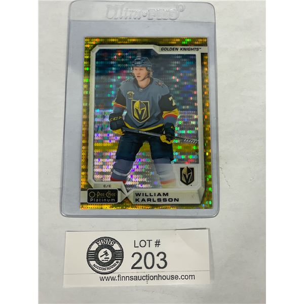 William Karlson Las Vegas Golden Knights 2018-2019 O-Pee-Chee Platinum Card 17/50