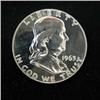 Image 1 : 1963 PROOF SILVER FRANKLIN HALF DOLLAR