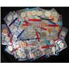Image 1 : LOT OF 50 ALL DIFFERENT MINT SET COINS DATED