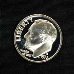 1973-S PROOF ROOSEVELT DIME