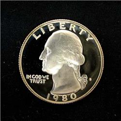1980-S PROOF WASHINGTON QUARTER
