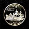 Image 2 : FULL ROLL OF 2000-S PROOF VIRGINIA QUARTERS