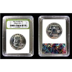 SLABBED 1961-P SILVER PROOF FRANKLIN HALF DOLLAR! 