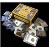 Image 1 : GENTLEMAN'S OLD STYLE CIGAR BOX COIN COLLECTION