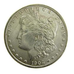1902-O MORGAN SILVER DOLLAR #33 BRILLIANT UNCIRCULATED